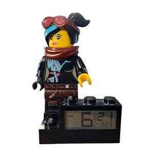 The LEGO Movie Lucy Wyldstyle Minifigure Digital Alarm Clock
